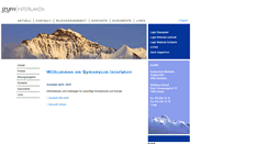 Desktop Screenshot of gyminterlaken.ch